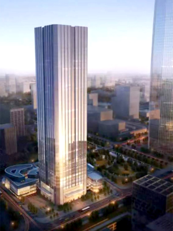 Ningbo Est, nouvelle zone centrale de la ville